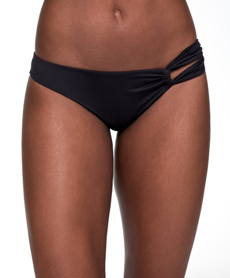 Oysho Brazilian Bikini Bottoms Czarne | 472190NGW