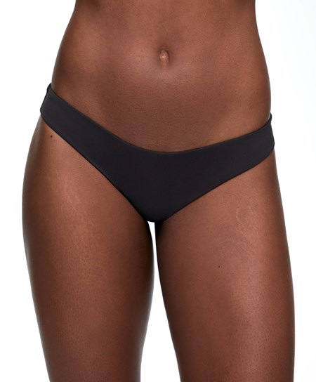 Oysho Brazilian Bikini Briefs Czarne | 524607WAF