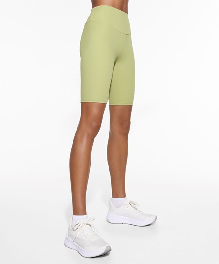 Oysho Comfortlux High-rise 25cm Cycle Leggings Zielone | 205194JLH