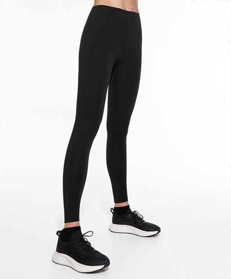 Oysho Compressive Raise Up 65cm Ankle-length Leggings Czarne | 527643XVI
