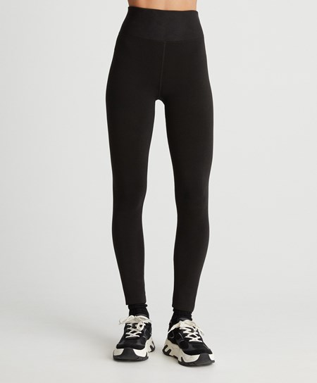 Oysho Extra Warm Compressive 70cm Ankle-length Leggings Czarne | 901236CKQ