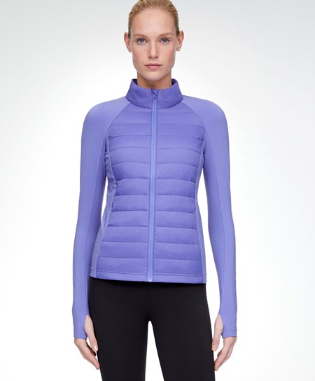 Oysho Fellex® Aerogel Watowany Biegania Jacket Ciemny | 786250VEF