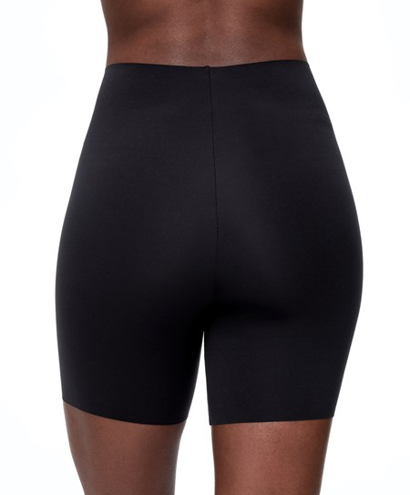 Oysho High-waisted Invisible Laser-cut Cycle Shorts Czarne | 028541YTG