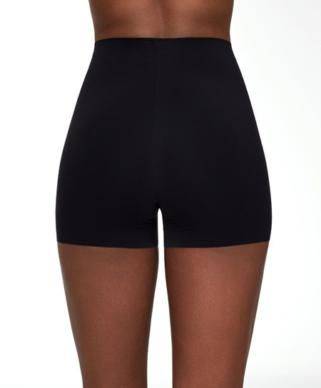 Oysho Invisible Laser-cut Hot Pants Czarne | 687491DTP