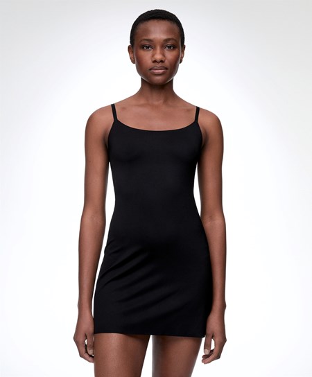 Oysho Invisible Straps Combination Czarne | 093142IXP