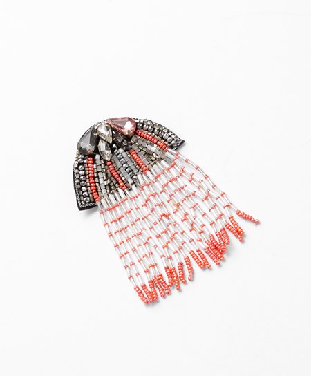 Oysho Jellyfish Brooch Koralowe | 456389WCH