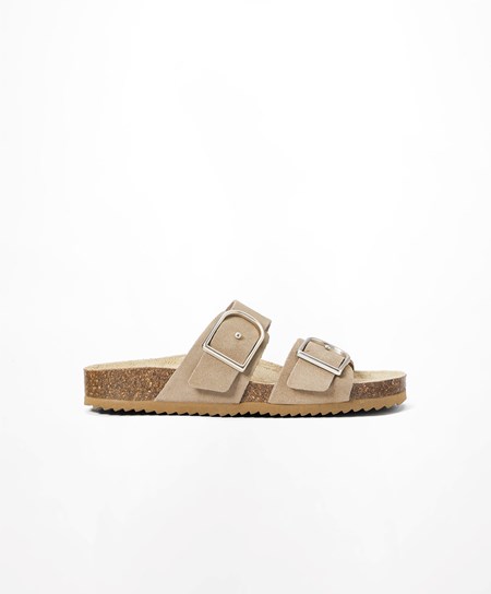Oysho Klamry Sandals Sand | 604928PLQ