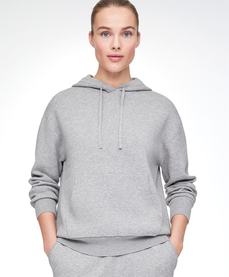 Oysho Knit Hoodie Szare | 192058IMC