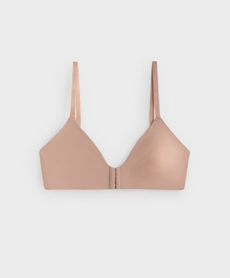 Oysho Lola Bra With Left Cup Różowe | 346915AUO