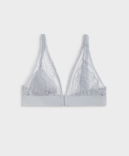 Oysho Lola Multiway Bra With Right Cup Niebieskie | 564370UYS