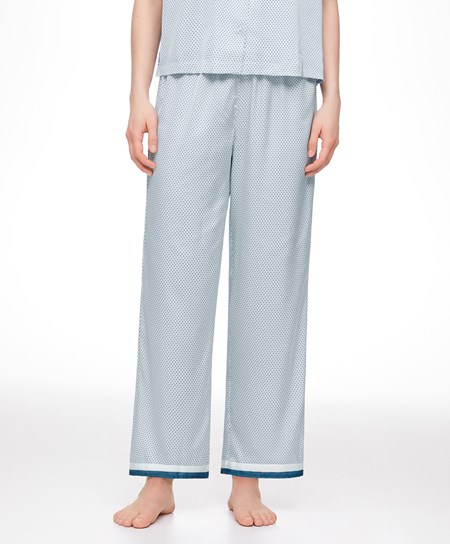 Oysho Long Satin Trousers 3-043 | 295043WLQ