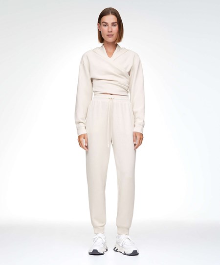 Oysho Modal Jogger Total Look Stone | 146537SMY