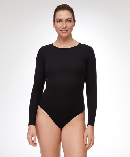 Oysho Outlast® Thermal Body Czarne | 427936ARZ