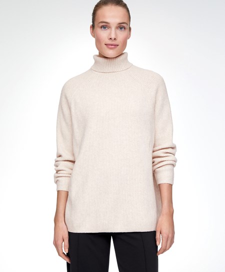 Oysho Oversized Turtleneck Swetry Głęboka | 894670WHG