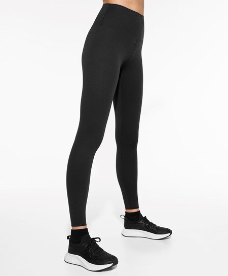 Oysho Perfect-adapt High-rise 65cm Ankle-length Leggings Czarne | 759823CQW