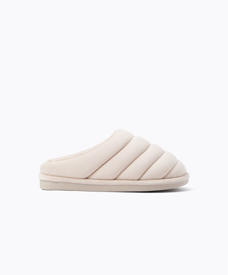 Oysho Pikowana Clogs Mink | 493208SFL