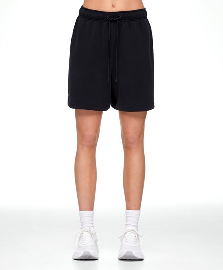 Oysho Soft Touch Modal Bermuda Shorts Czarne | 807529ZLE