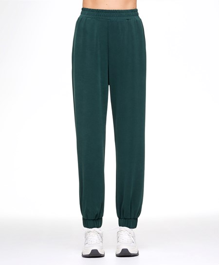 Oysho Soft Touch Modal Joggers Ciemny Turkusowe | 938540KAQ