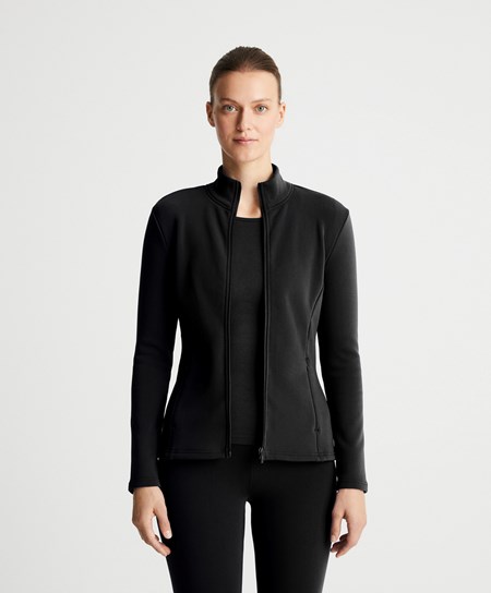 Oysho Super Extra Warm Biegania Jacket Czarne | 734586XKZ