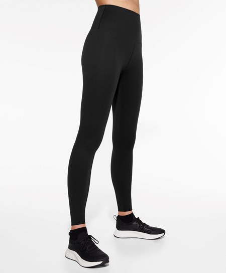 Oysho Super-high-rise 65cm Ankle-length Leggings Czarne | 214709NVY
