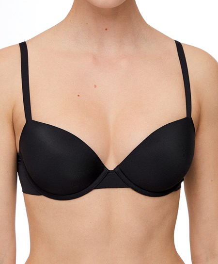 Oysho Underwired Polyamide Klasyczne Bra Czarne | 423170OVP