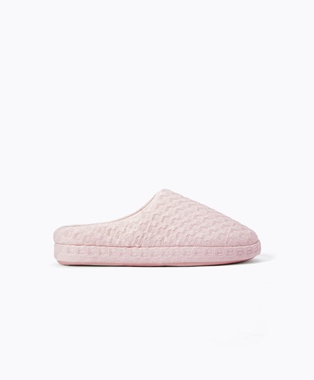 Oysho Weave Mules Różowe | 495306ETA